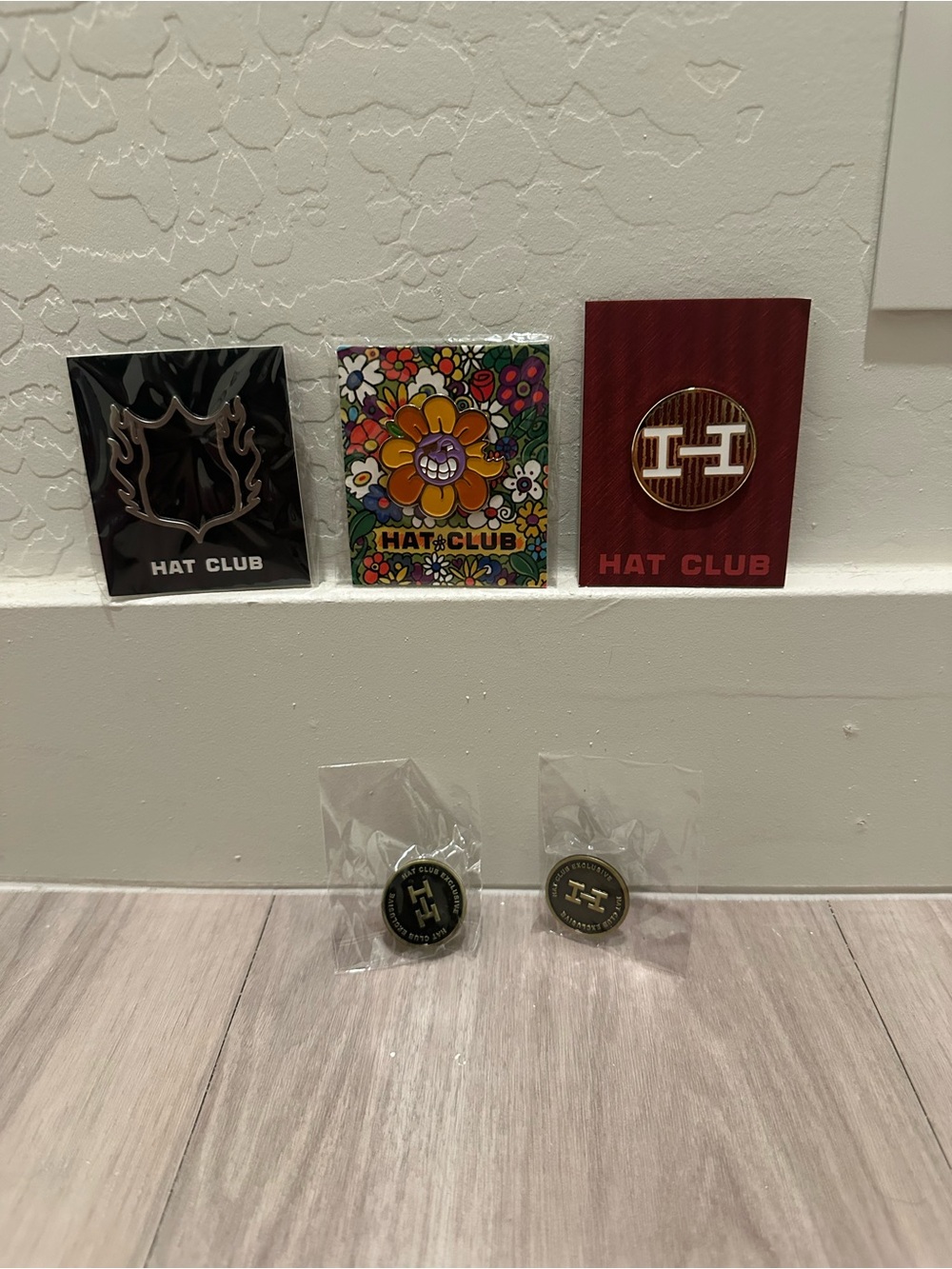 Hat Club Pins Bundle of 5
